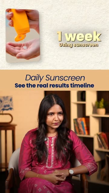 Daily Sunscreen: See the Real Results Timeline ✨

How long does it actually take to see results from