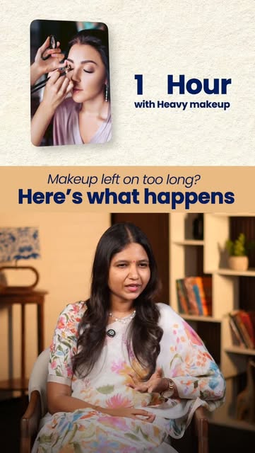 Makeup Left on Too Long? Here’s What Happens ✨

Sleeping with makeup on or leaving it on for too lon