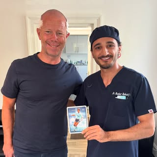 Excited to share that I had the pleasure of performing a hair transplant for David Howells — former 