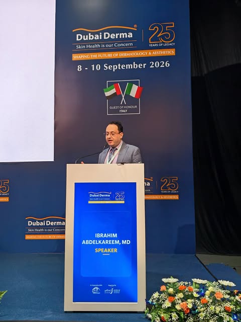 Speaking and chairing at Dubai Derma 2026 — a true privilege. Grateful for the connections and knowl
