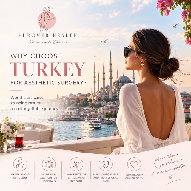 Thinking about your transformation in Turkey? 🇹🇷✨

At SurgMed Health, we’re here to support you fr