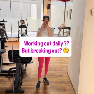 Working out is great for your body—but your skin might not always agree. 

If you’re breaking out af