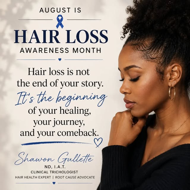 Hair loss isn’t the end of your story. ❤️‍🩹

Sometimes, it’s your body’s way of telling you that so
