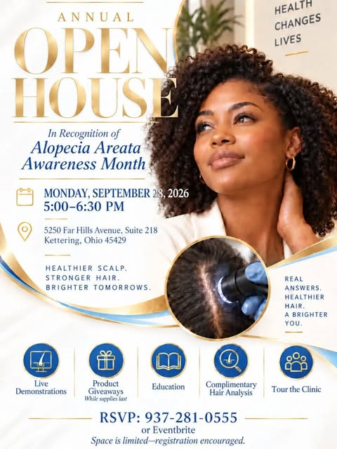 Your scalp deserves attention, too. ✨
Hair loss can be confusing, frustrating, and sometimes difficu