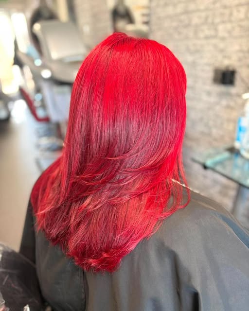 🔥 AS FIERY AS EVER! ❤️‍🔥

Stylist : Rebecca 

Our lovely client came in with her colour feeling a 