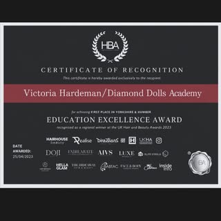 Did you know Victoria is an award winner? 🏆✨

Our very own Victoria proudly holds the HBA Education