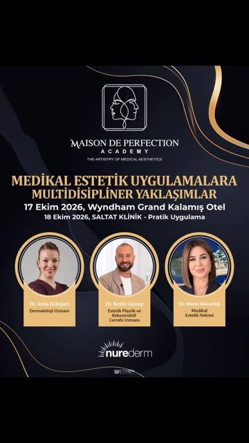 Maison de Perfection Academy ile estetik tıpta teoriyi pratiğe, bilgiyi sanata dönüştürüyoruz.✨

“Me