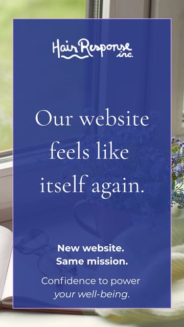 Our website feels like itself again.
We've been helping people look and feel like themselves for nea