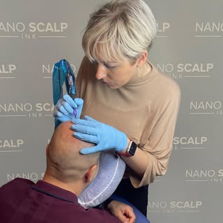 #scalptreatment #hairloss #hairtreatment #haircare #scalpmicropigmentation #hair #scalp #hairgrowth 