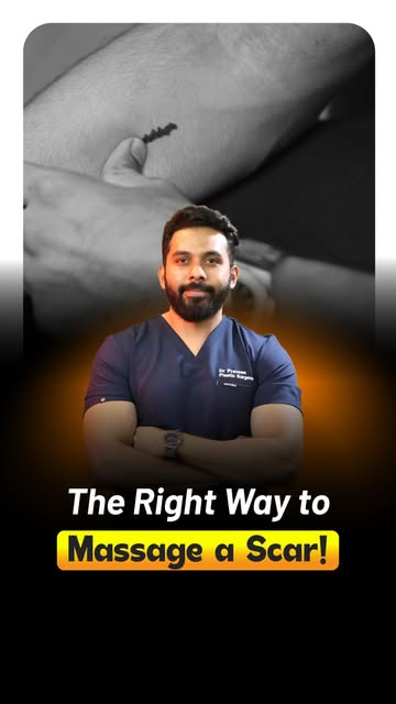 Surgery is only the beginning, proper scar care matters too. 🩹

Once your wound is completely heale