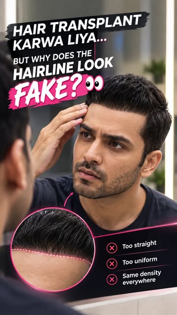A hair transplant isn’t just about adding more hair — it’s about making the result look natural to Y