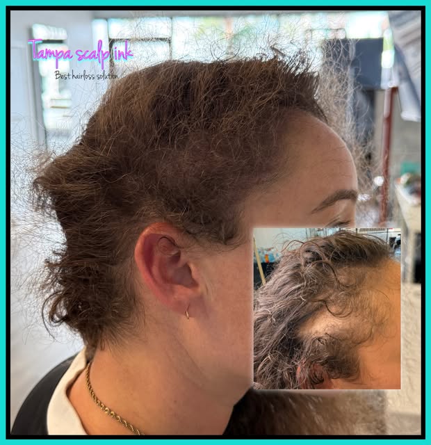 Women’s hair loss ? We got you ,message for a free consultation. #smpwomen #womenhairloss