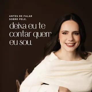 Antes de falar sobre pele, deixa eu te contar quem eu sou.

Sou a Dra Marianne, dermatologista forma