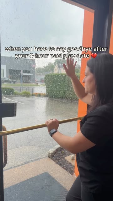When you have to say goodbye after your 8-hour paid play date 💔 Tag someone who makes your work day