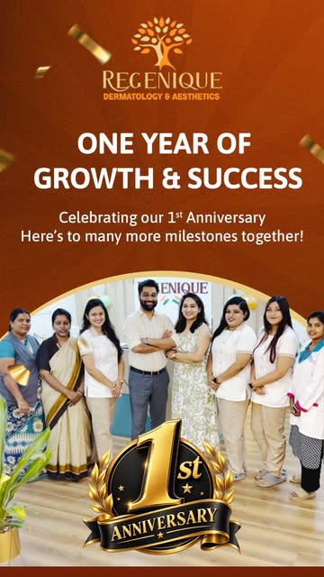 One year of trust, growth & beautiful journeys. ✨

As Regenique celebrates its 1st Anniversary, we t