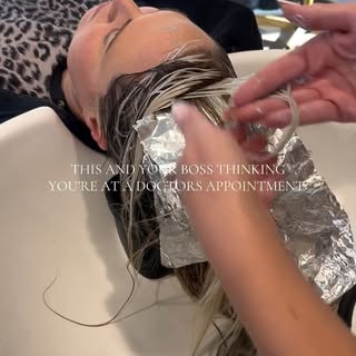 Clocked out mentally… clocked in at Lucy Rose Salon 🫶🏼

Honestly? Booking with us is better than w