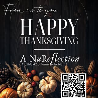 Thankful! Grateful! Appreciative! For all of you! From us to you Happy Thanksgiving! 🍁 #anureflecti