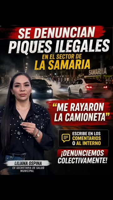 🚨 LA SAMARIA NO PUEDE SEGUIR EN EL OLVIDO 🚨

Hay situaciones que ya no podemos normalizar.

Hoy ha