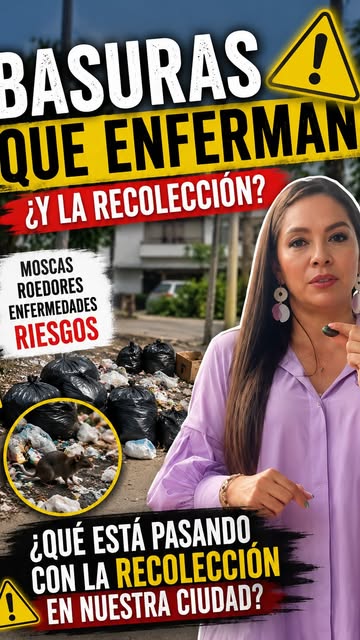 🗑️ Las basuras no solo afean nuestra ciudad: también pueden afectar nuestra salud 😷

Cuando los re