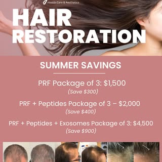 🌿 Restore Your Hair. Regain Your Confidence. 🌿

If you’ve been noticing thinning hair or early hai