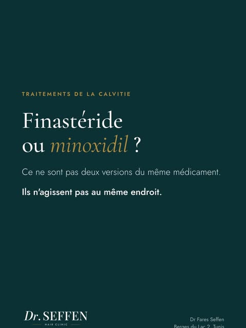 Finastéride ou minoxidil ? C’est la question qui revient le plus souvent avant une greffe..Ce ne son
