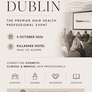 TRICHOLECTIVE DUBLIN 🇮🇪

The wait is over.

Join us on 5 October 2026 at the Killashee Hotel, Naas
