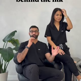 Meet the faces behind the artistry ✨ 

Shin from @scalp.inc — your go-to SMP specialist — and Sun fr
