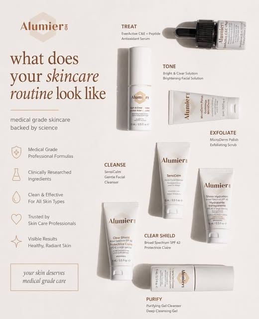 What does your skincare routine look like?

Great skin starts with the right routine — and with medi
