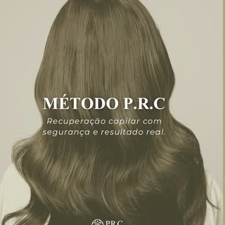 Queda de cabelo não se resolve com uma única solução. Se trata com estratégia.

O Método PRC foi des