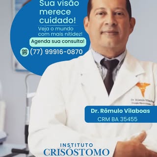Cuidar da visão é cuidar da sua qualidade de vida 👁️✨
Não deixe para depois! Faça exames regulares 