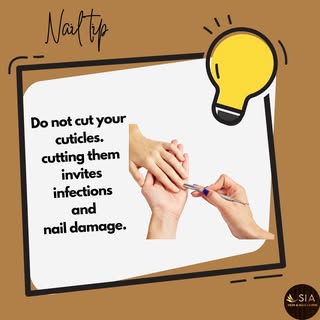 “Protect your nails—skip cutting the cuticles.”
.
.
.
.
#NailCare #HealthyNails #NailHealth#NailCare