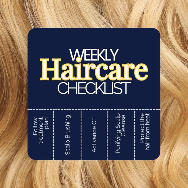 Just in case you need a reminder going into the weekend..... 
Weekly tabs to keep you going 
#tricho