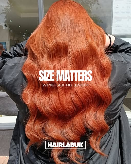 SIZE MATTERS. We’re talking length. 

The colour. The shine. The inches. This copper transformation 