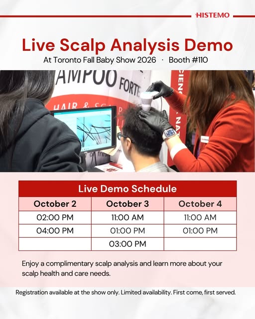 See Your Scalp Up Close — LIVE!

We’re bringing our Live Scalp Analysis Demo to the Toronto Fall Bab