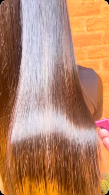 Quer um liso natural?#saúdecapilar #liso #selagemcapilar