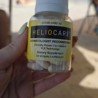 Dermatologists can still have fun in the sun.  Bottles and bottles of sunscreen used, heliocare take