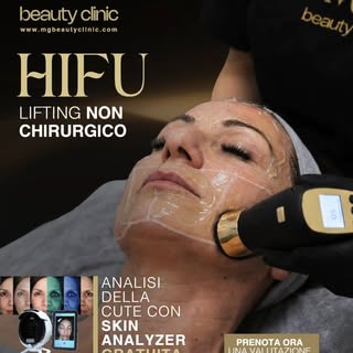 HIFU: contorni meno definiti, pelle meno compatta, profilo meno armonico? ✨

📍 MG Beauty Clinic – S