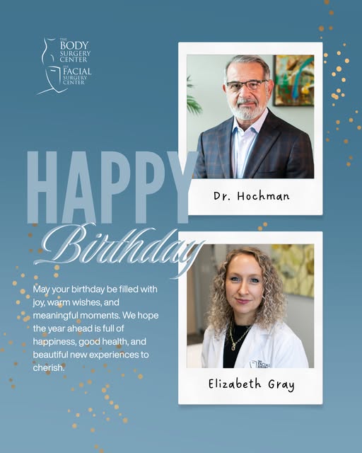 Wishing Doctor Hochman and our Lymphatic Massage Therapist, Elizabeth Gray, a very happy birthday! �
