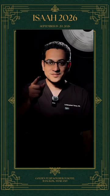Dr. Salman will join the Pre-Conference Hair Transplant Workshop and the ISAAH 2026 Main Congress to