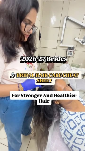 👰🏻‍♀️ Getting married in 2026–27? SAVE THIS! 💾✨

Your bridal hair prep shouldn’t begin a few week