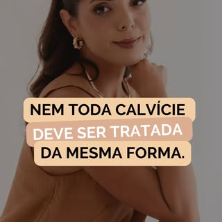 Quanto antes você perceber o seu cabelo afinando, couro cabeludo aparente, maiores são as chances de