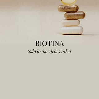 🧬 BIOTINA: todo lo que debes saber

La biotina, es una vitamina del complejo B esencial para el met