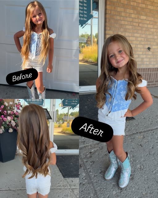 This little beauty had her very first haircut today!!! @ssgonzalez04