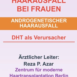 ANDROGENETISCHER HAARAUSFALL - Was Frauen wissen müssen! 💡
DHT (Dihydrotestosteron) ist der Hauptve
