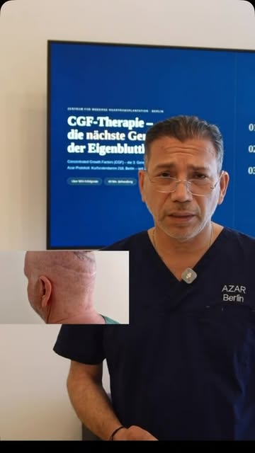 Haartransplantationen. Keine einzige wäre nötig gewesen.  Dieser Patient kam mit einer Geschichte, d