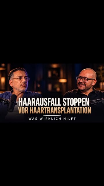 ✗ Haartransplantation OHNE Haarausfall-Stopp = Zeitbombe
✓ Haarausfall STOPPEN, DANN transplantieren