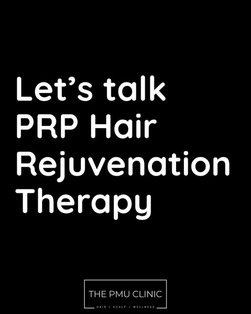 Looking to support healthier, fuller-looking hair? 💆‍♀️💆‍♂️

PRP therapy uses your own platelet ri