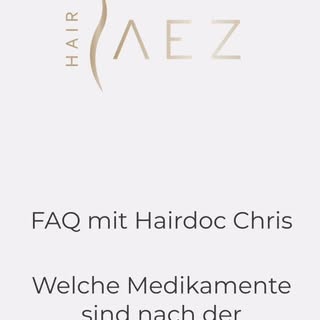 💬 Q&A

Welche Medikamente sollte ich nach einer Haartransplantation einnehmen?

Unser Experte Chris