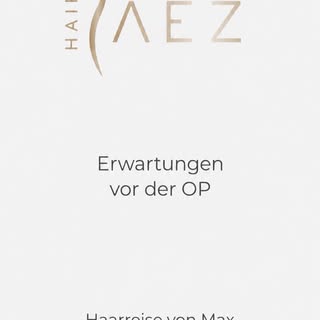 ✨ Haarreise unseres Patienten Max – Teil 1 ✨

Nach langer Recherche und der Suche nach der richtigen