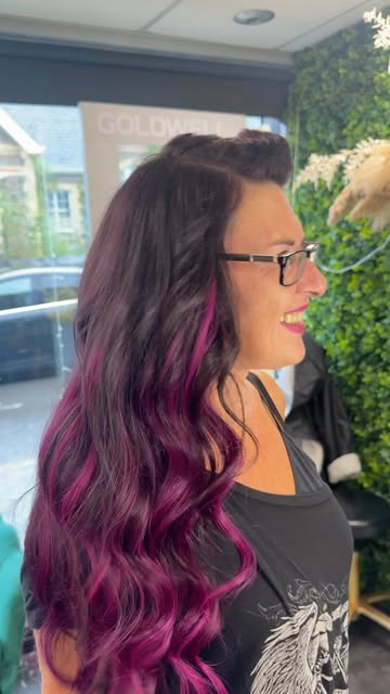 BUSINESS AT THE BACK… PARTY AT THE SIDES 🤘🏼🦄💜

It could only be Crazy Claire 😂🔥

One side shav